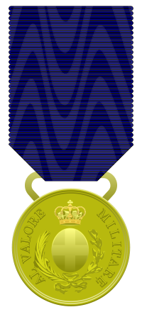 Medaglia d\'oro al valor militare (Regno)