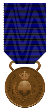 Medaglia di bronzo al valor militare (Regno)